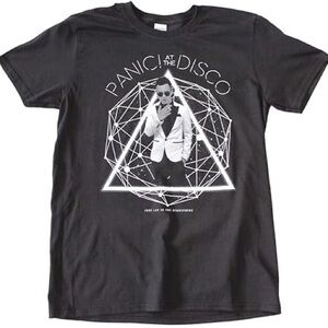 Panic at the Disco Men's Photo Galaxy T-Shirt Size Medium